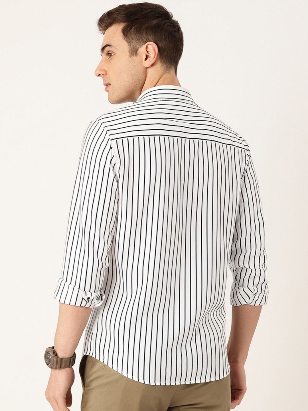 FIFTY TWO Men's Signature Button-Down Shirt – Impeccable Tailoring & Sharp Aesthetics