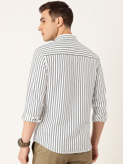 FIFTY TWO Men's Signature Button-Down Shirt – Impeccable Tailoring & Sharp Aesthetics