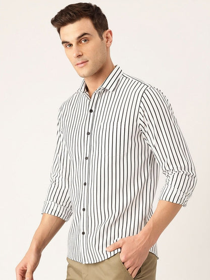 FIFTY TWO Men's Signature Button-Down Shirt – Impeccable Tailoring & Sharp Aesthetics