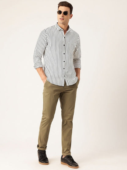 FIFTY TWO Men's Signature Button-Down Shirt – Impeccable Tailoring & Sharp Aesthetics