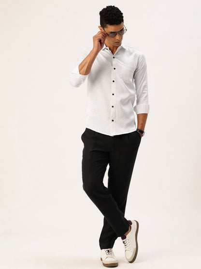 FIFTY TWO Men's Signature Button-Down Shirt – Impeccable Tailoring & Sharp Aesthetics