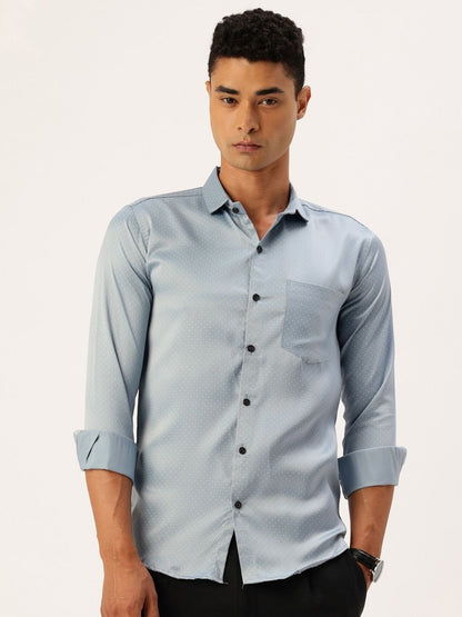 FIFTY TWO Men's Signature Button-Down Shirt – Impeccable Tailoring & Sharp Aesthetics