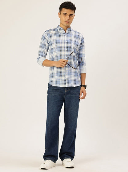 FIFTY TWO Men's Signature Button-Down Shirt – Impeccable Tailoring & Sharp Aesthetics