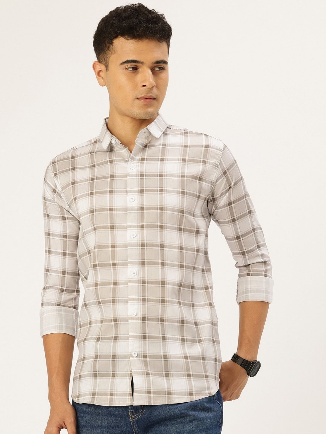 FIFTY TWO Men's Signature Button-Down Shirt – Impeccable Tailoring & Sharp Aesthetics