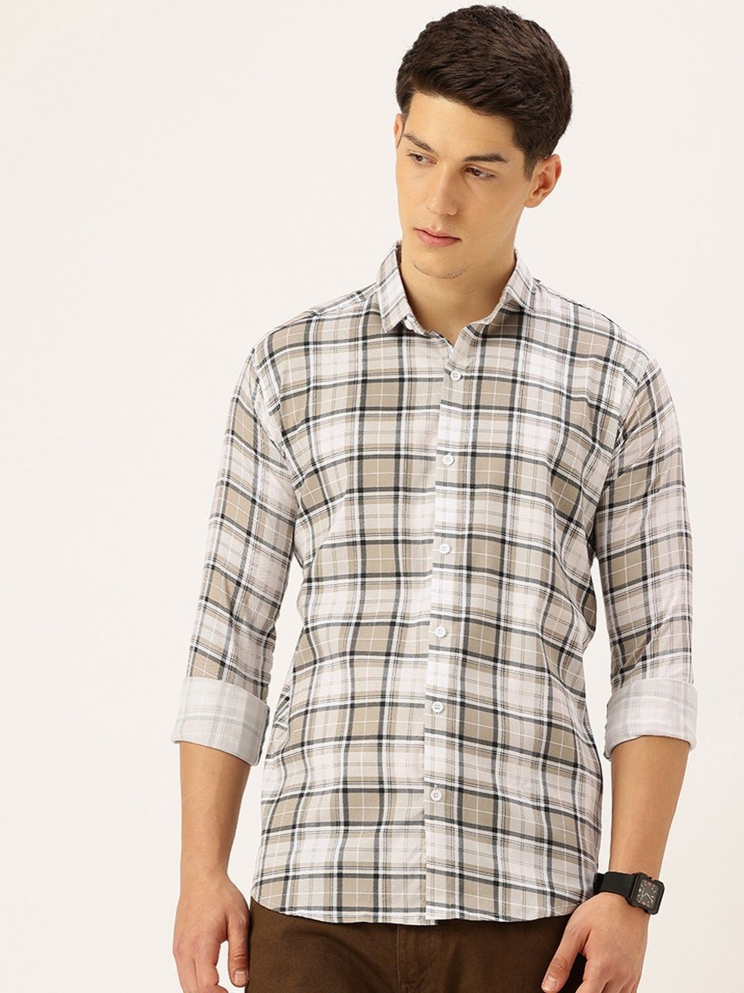 FIFTY TWO Men's Signature Button-Down Shirt – Impeccable Tailoring & Sharp Aesthetics