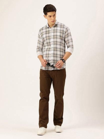 FIFTY TWO Men's Signature Button-Down Shirt – Impeccable Tailoring & Sharp Aesthetics