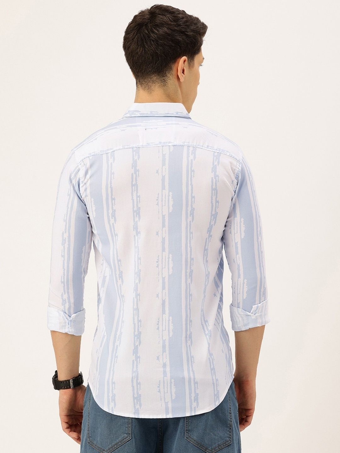 FIFTY TWO Men's Signature Button-Down Shirt – Impeccable Tailoring & Sharp Aesthetics