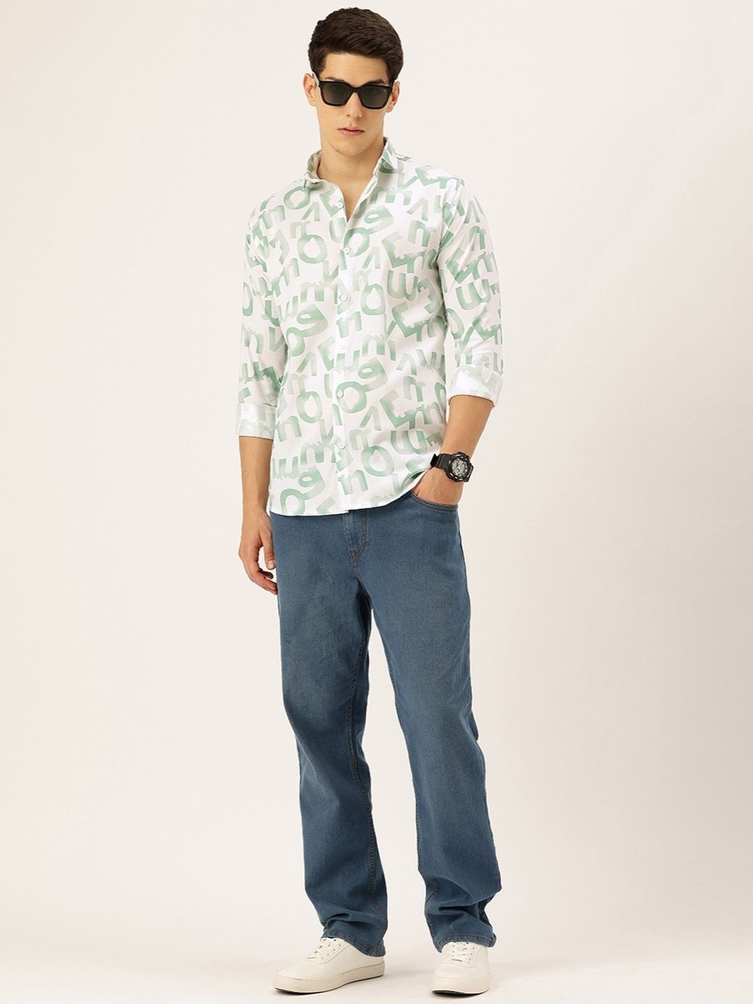 FIFTY TWO Men's Signature Button-Down Shirt – Impeccable Tailoring & Sharp Aesthetics