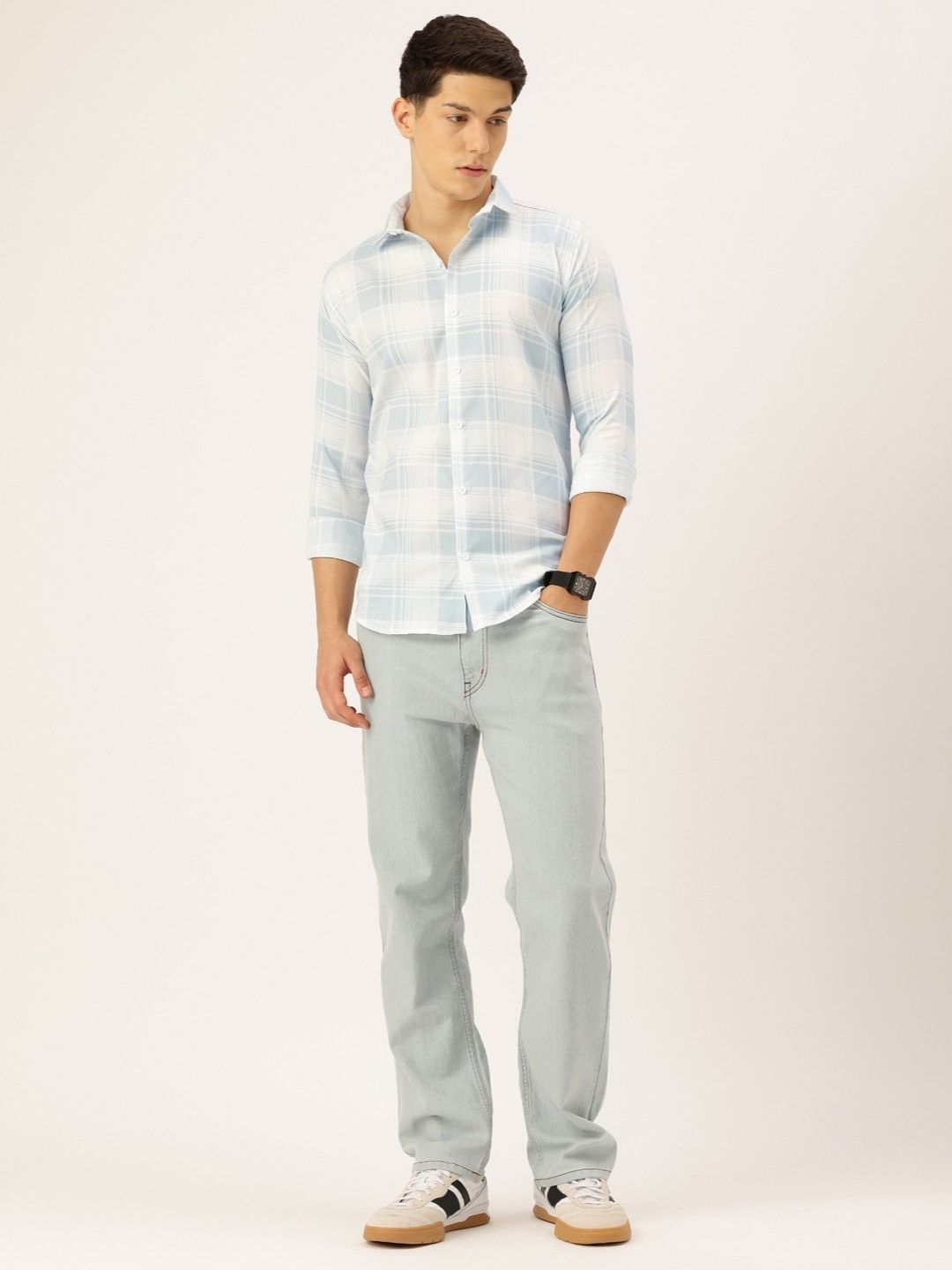 FIFTY TWO Men's Signature Button-Down Shirt – Impeccable Tailoring & Sharp Aesthetics