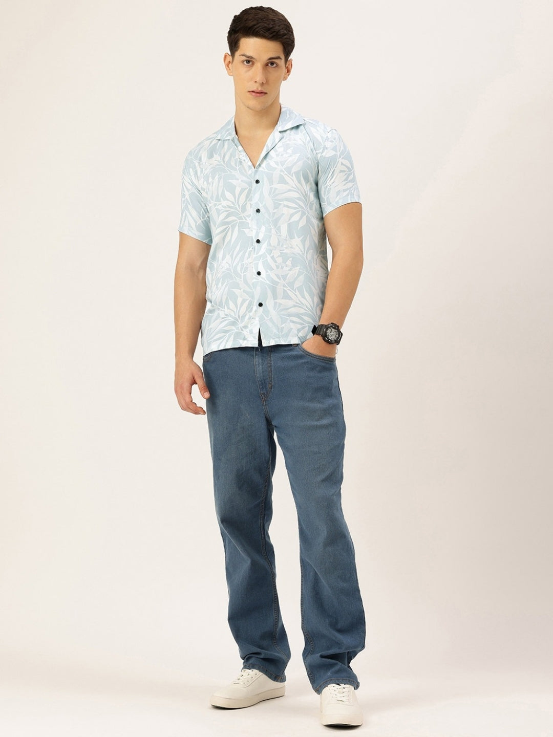 FIFTY TWO Men's Signature Button-Down Shirt – Impeccable Tailoring & Sharp Aesthetics