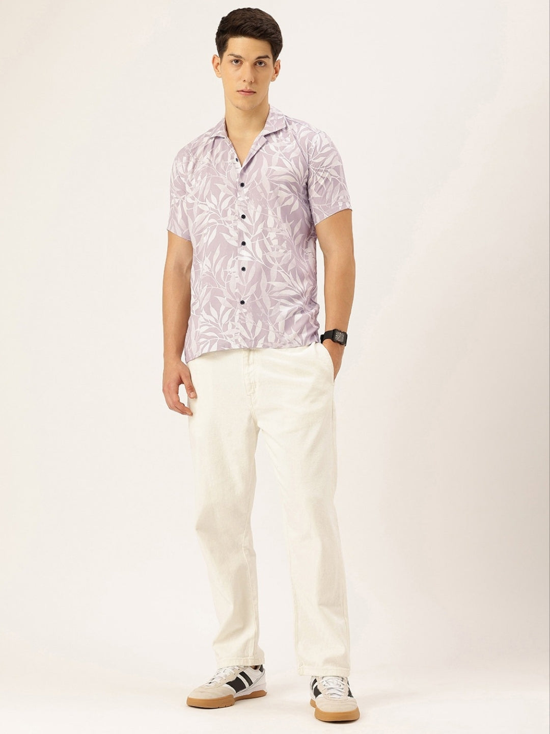 FIFTY TWO Men's Signature Button-Down Shirt – Impeccable Tailoring & Sharp Aesthetics