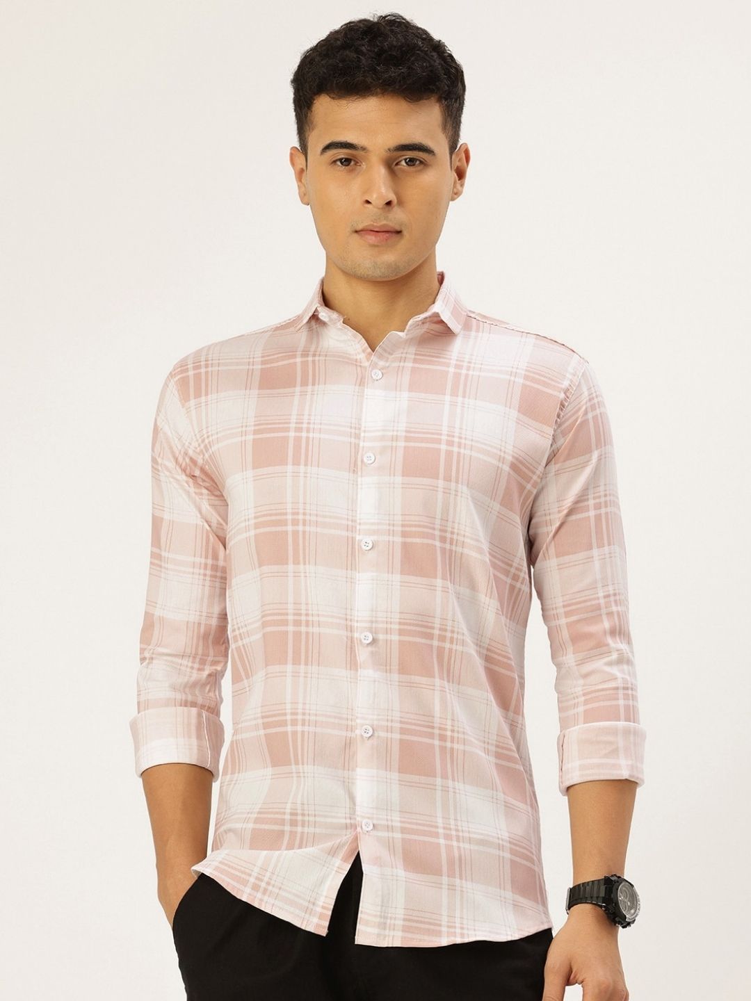 FIFTY TWO Men's Signature Button-Down Shirt – Impeccable Tailoring & Sharp Aesthetics