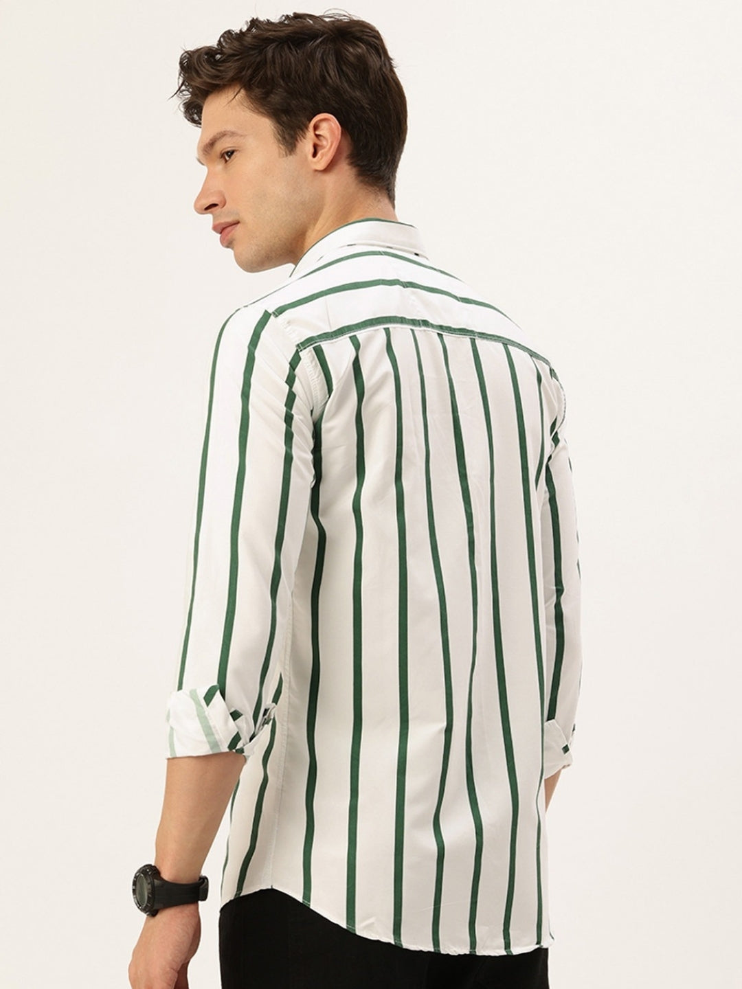 FIFTY TWO Men's Signature Button-Down Shirt – Impeccable Tailoring & Sharp Aesthetics