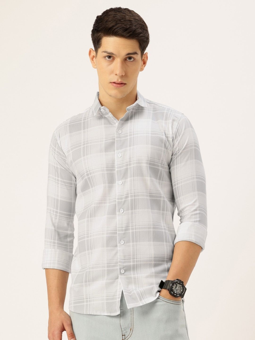 FIFTY TWO Men's Signature Button-Down Shirt – Impeccable Tailoring & Sharp Aesthetics