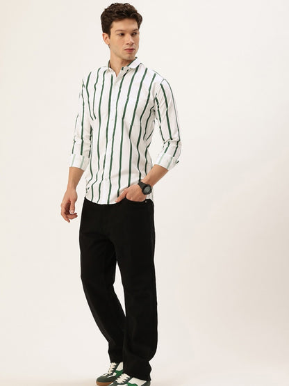 FIFTY TWO Men's Signature Button-Down Shirt – Impeccable Tailoring & Sharp Aesthetics