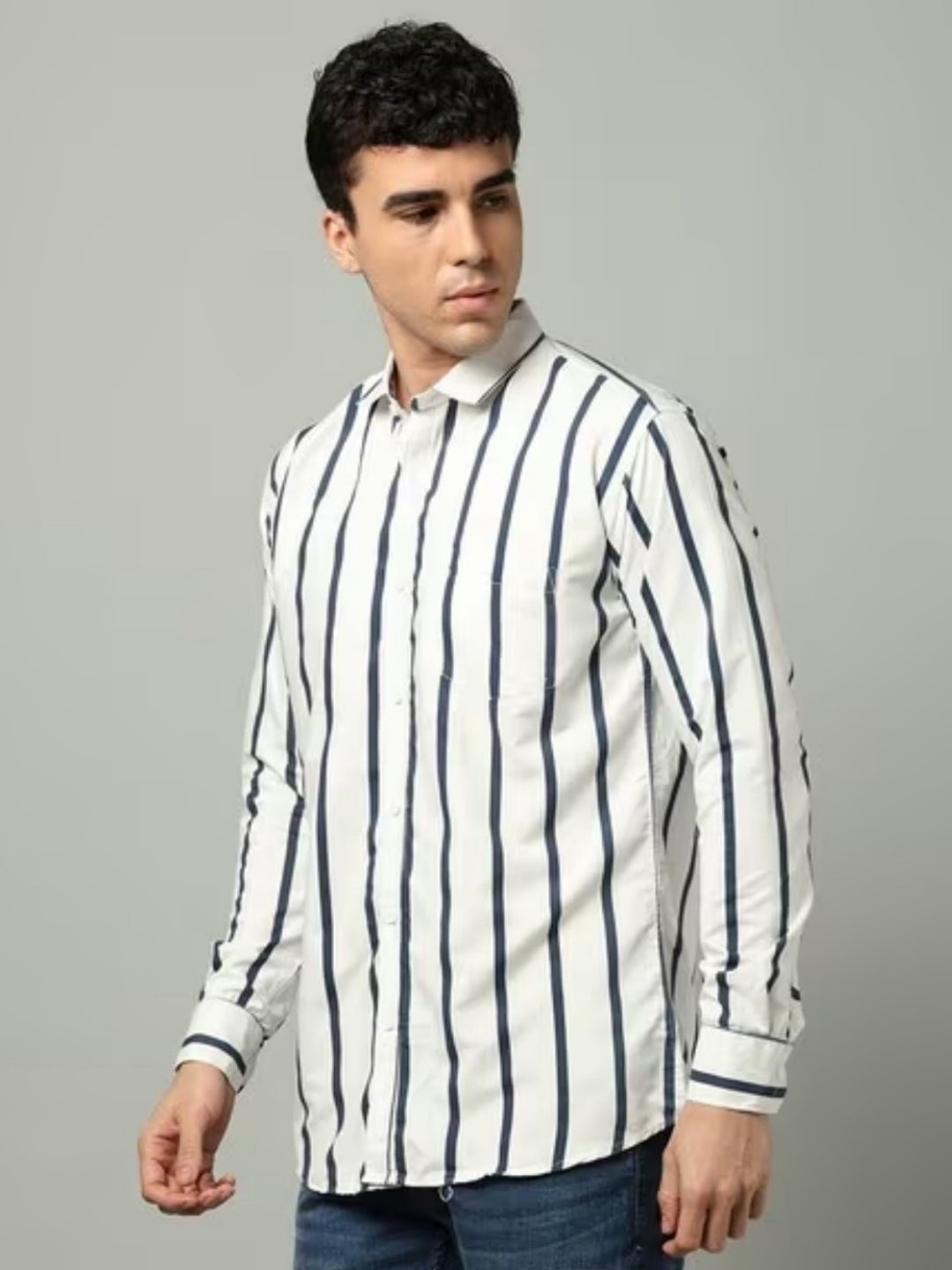 FIFTY TWO Men's Signature Button-Down Shirt – Impeccable Tailoring & Sharp Aesthetics
