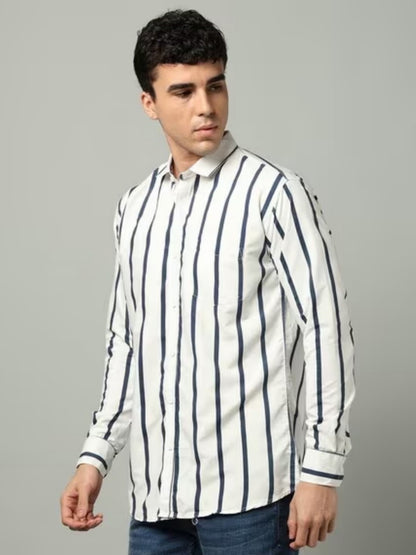 FIFTY TWO Men's Signature Button-Down Shirt – Impeccable Tailoring & Sharp Aesthetics