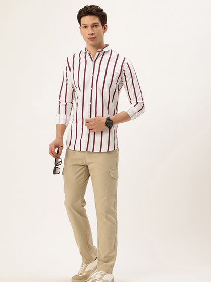 FIFTY TWO Men's Signature Button-Down Shirt – Impeccable Tailoring & Sharp Aesthetics