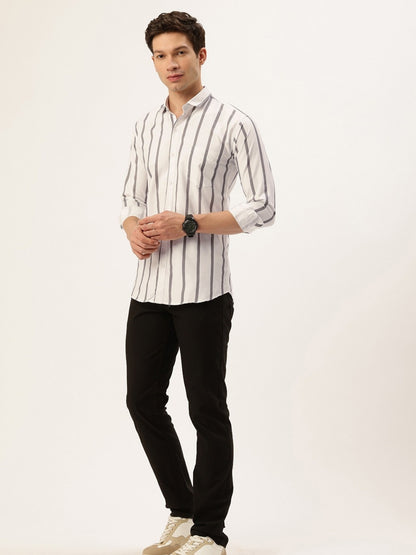 FIFTY TWO Men's Signature Button-Down Shirt – Impeccable Tailoring & Sharp Aesthetics