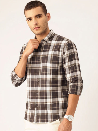 FIFTY TWO Men's Signature Button-Down Shirt – Impeccable Tailoring & Sharp Aesthetics
