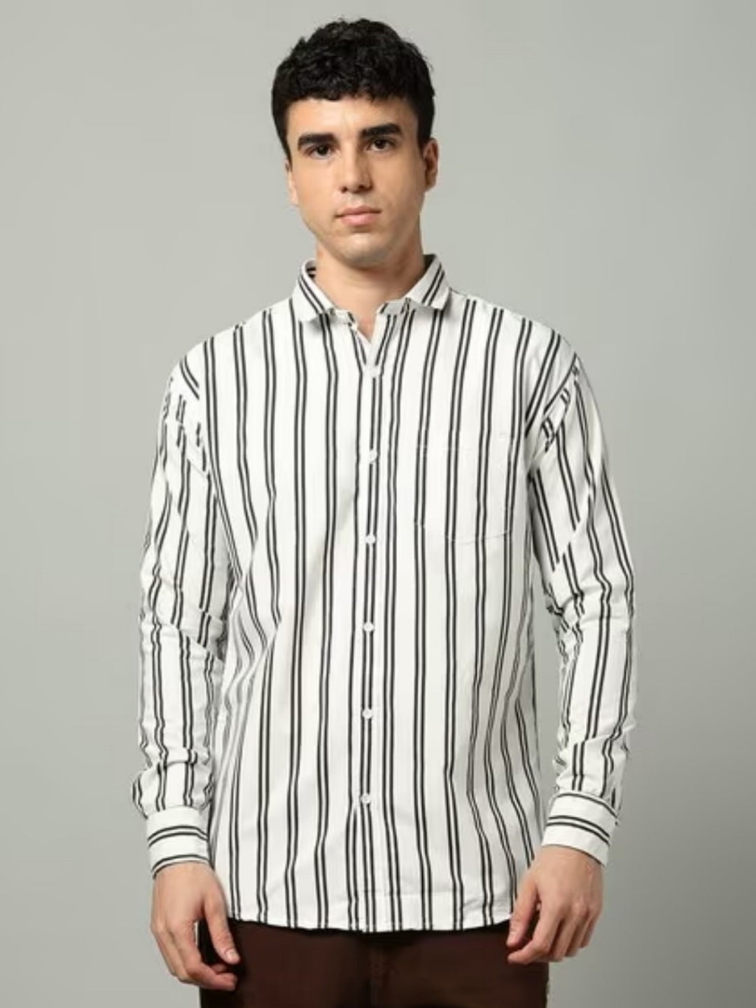 FIFTY TWO Men's Signature Button-Down Shirt – Impeccable Tailoring & Sharp Aesthetics