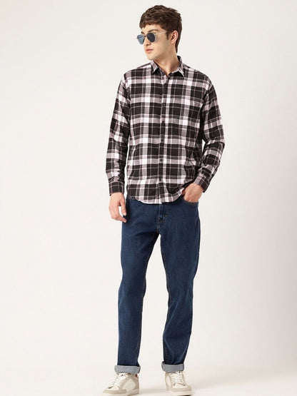 FIFTY TWO Men's Signature Button-Down Shirt – Impeccable Tailoring & Sharp Aesthetics