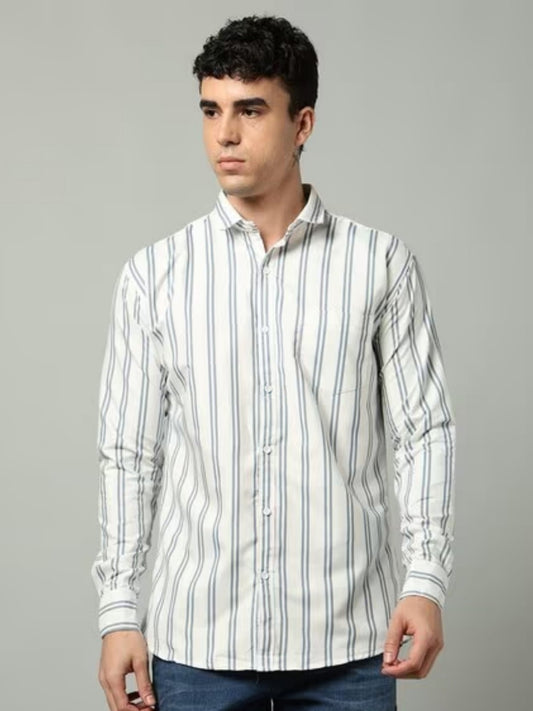 FIFTY TWO Men's Signature Button-Down Shirt – Impeccable Tailoring & Sharp Aesthetics
