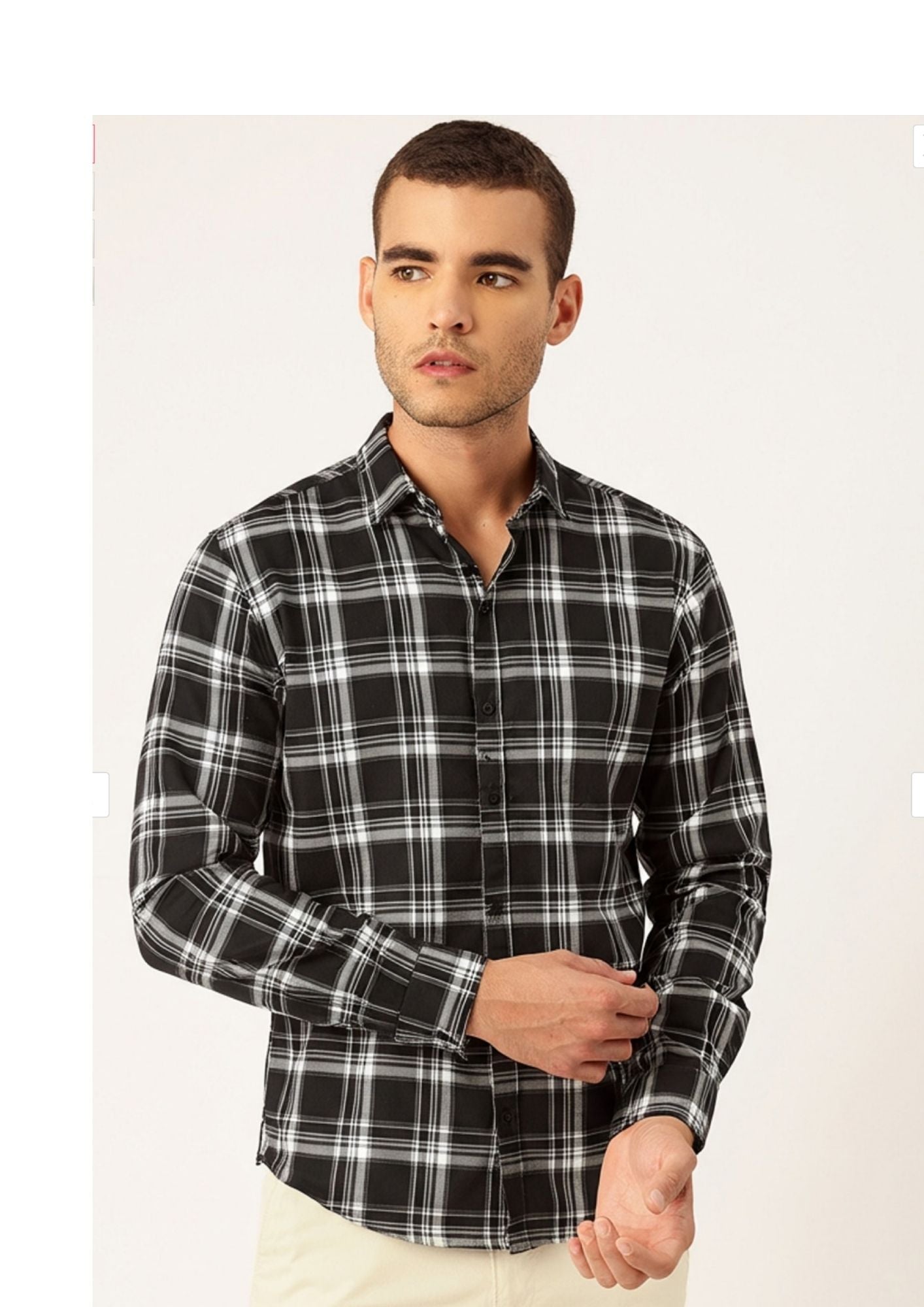 FIFTY TWO Men's Signature Button-Down Shirt – Impeccable Tailoring & Sharp Aesthetics