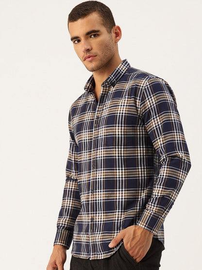 FIFTY TWO Men's Signature Button-Down Shirt – Impeccable Tailoring & Sharp Aesthetics