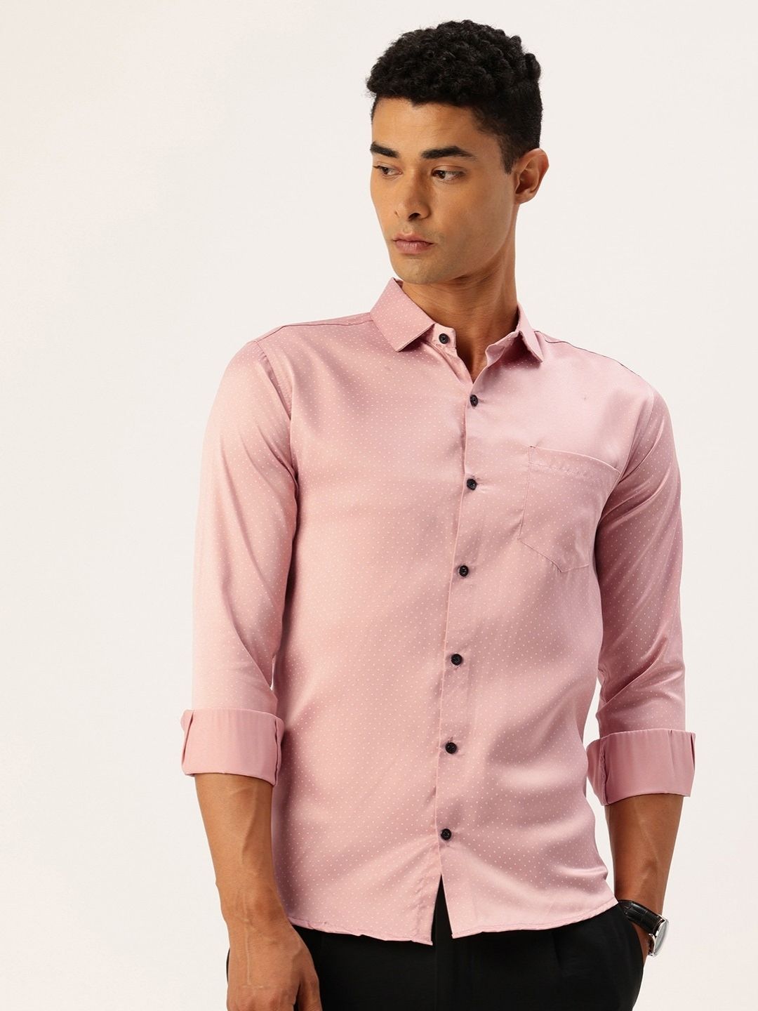 FIFTY TWO Men's Signature Button-Down Shirt – Impeccable Tailoring & Sharp Aesthetics