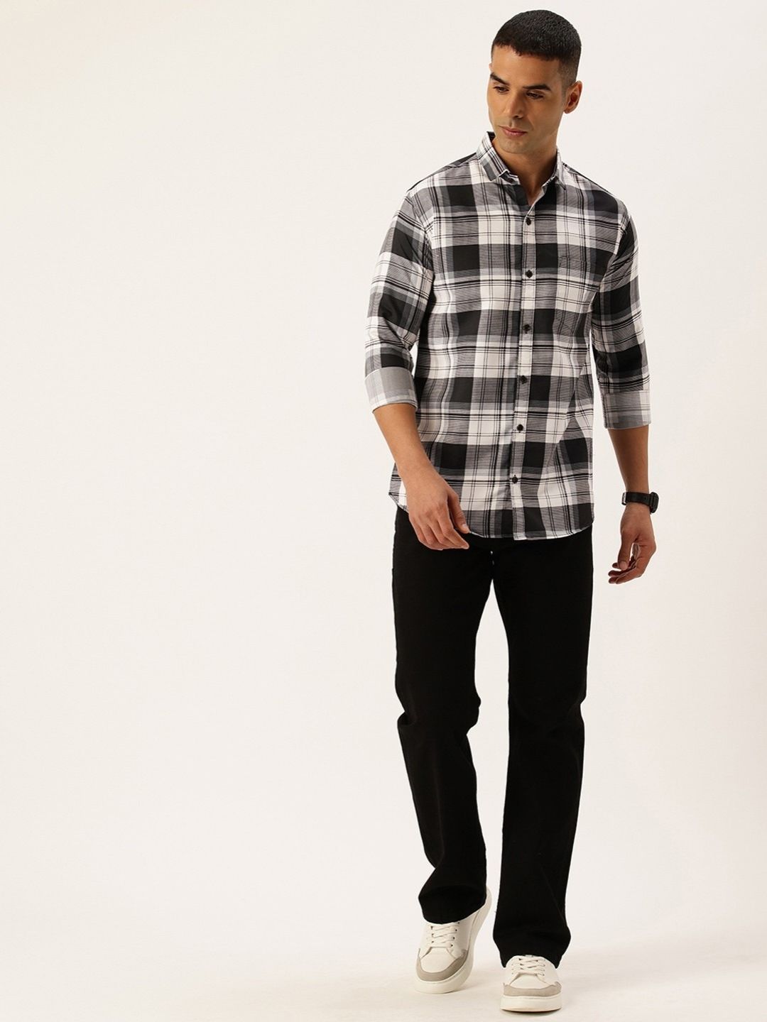 FIFTY TWO Men's Signature Button-Down Shirt – Impeccable Tailoring & Sharp Aesthetics
