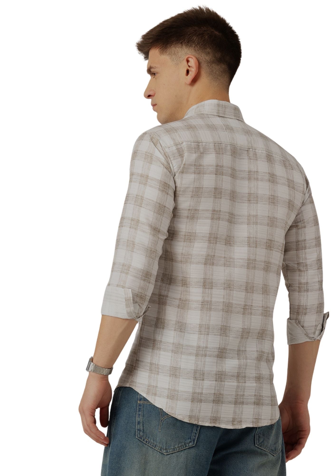FIFTY TWO Men's Signature Button-Down Shirt – Impeccable Tailoring & Sharp Aesthetics