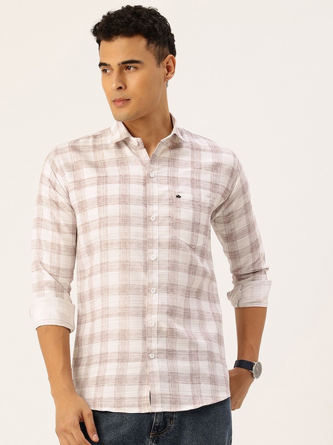 FIFTY TWO Men's Signature Button-Down Shirt – Impeccable Tailoring & Sharp Aesthetics