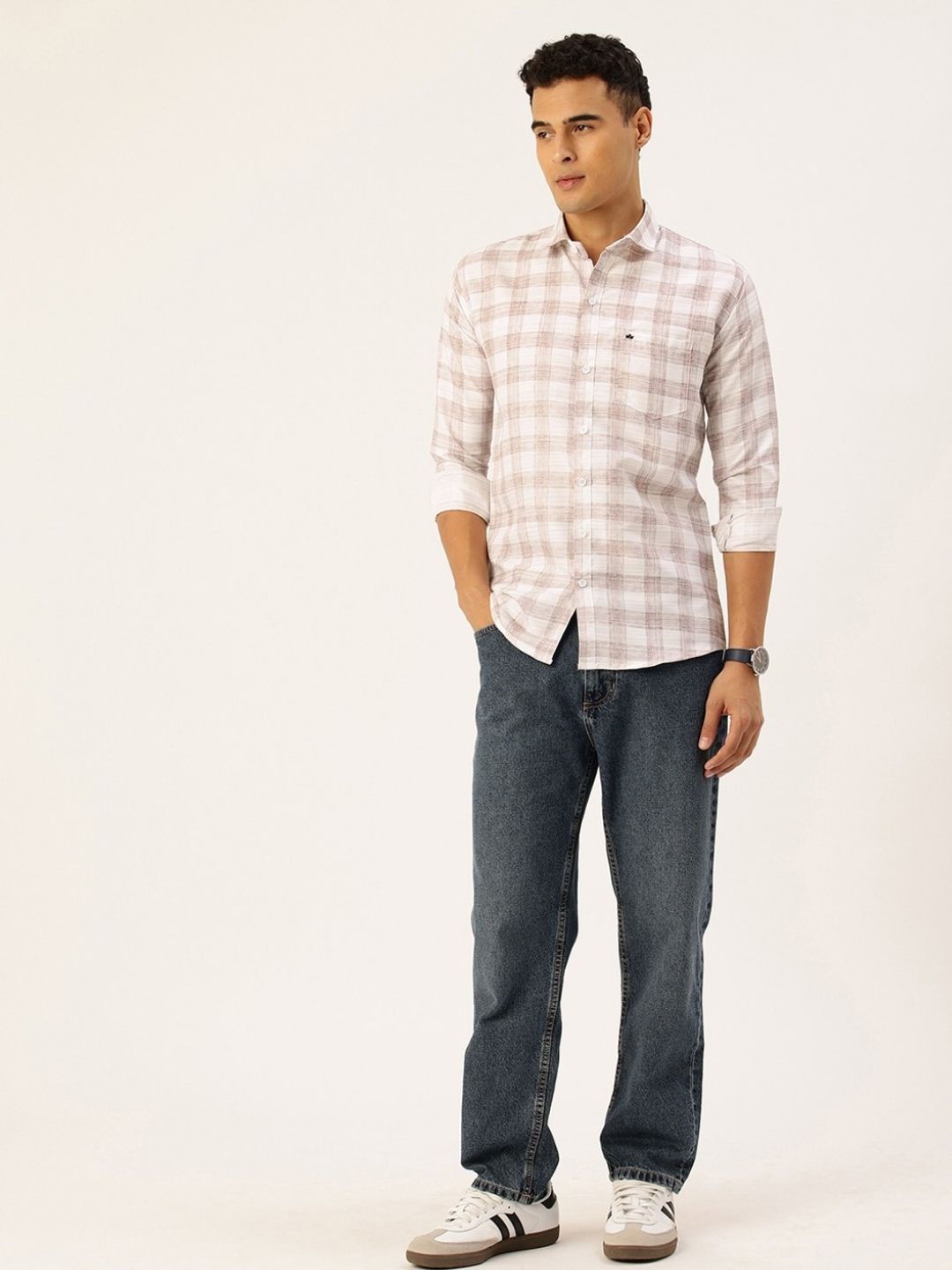 FIFTY TWO Men's Signature Button-Down Shirt – Impeccable Tailoring & Sharp Aesthetics