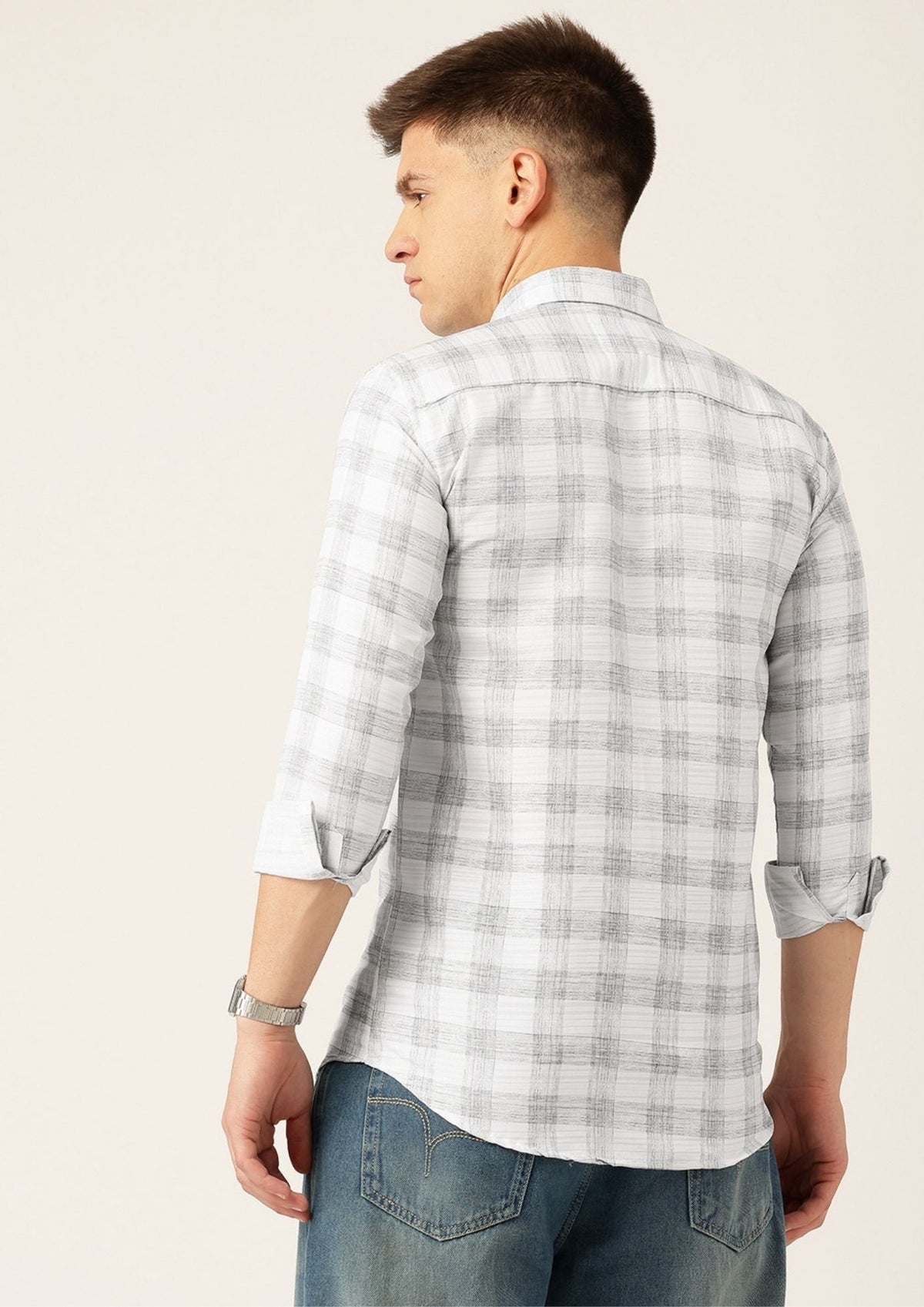 FIFTY TWO Men's Signature Button-Down Shirt – Impeccable Tailoring & Sharp Aesthetics
