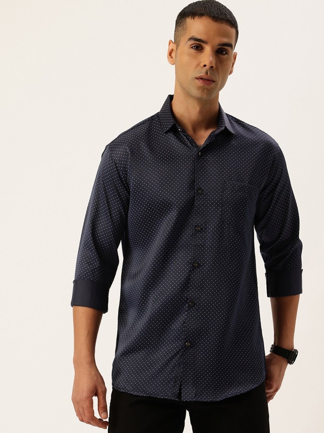 FIFTY TWO Men's Signature Button-Down Shirt – Impeccable Tailoring & Sharp Aesthetics