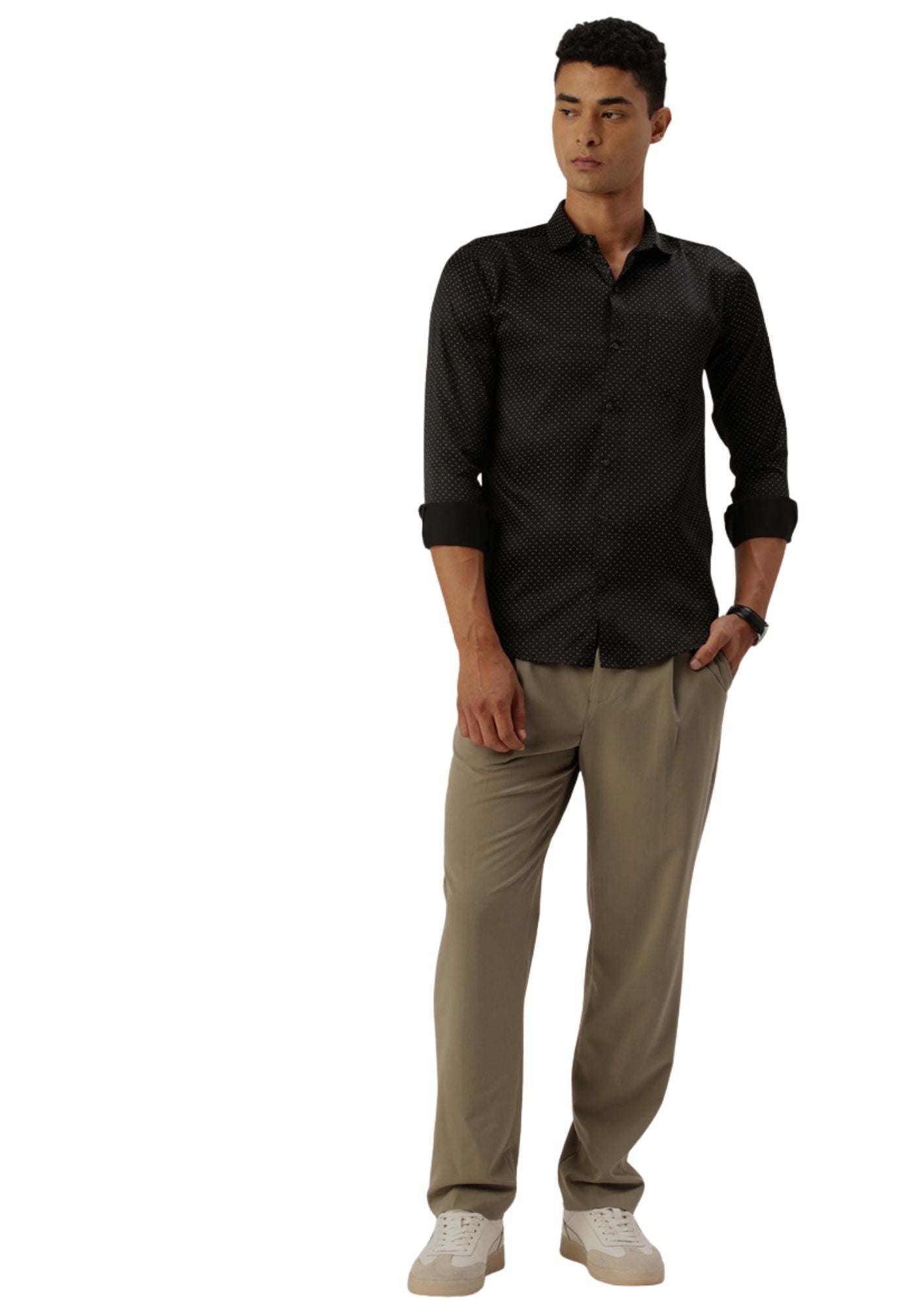 FIFTY TWO Men's Signature Button-Down Shirt – Impeccable Tailoring & Sharp Aesthetics