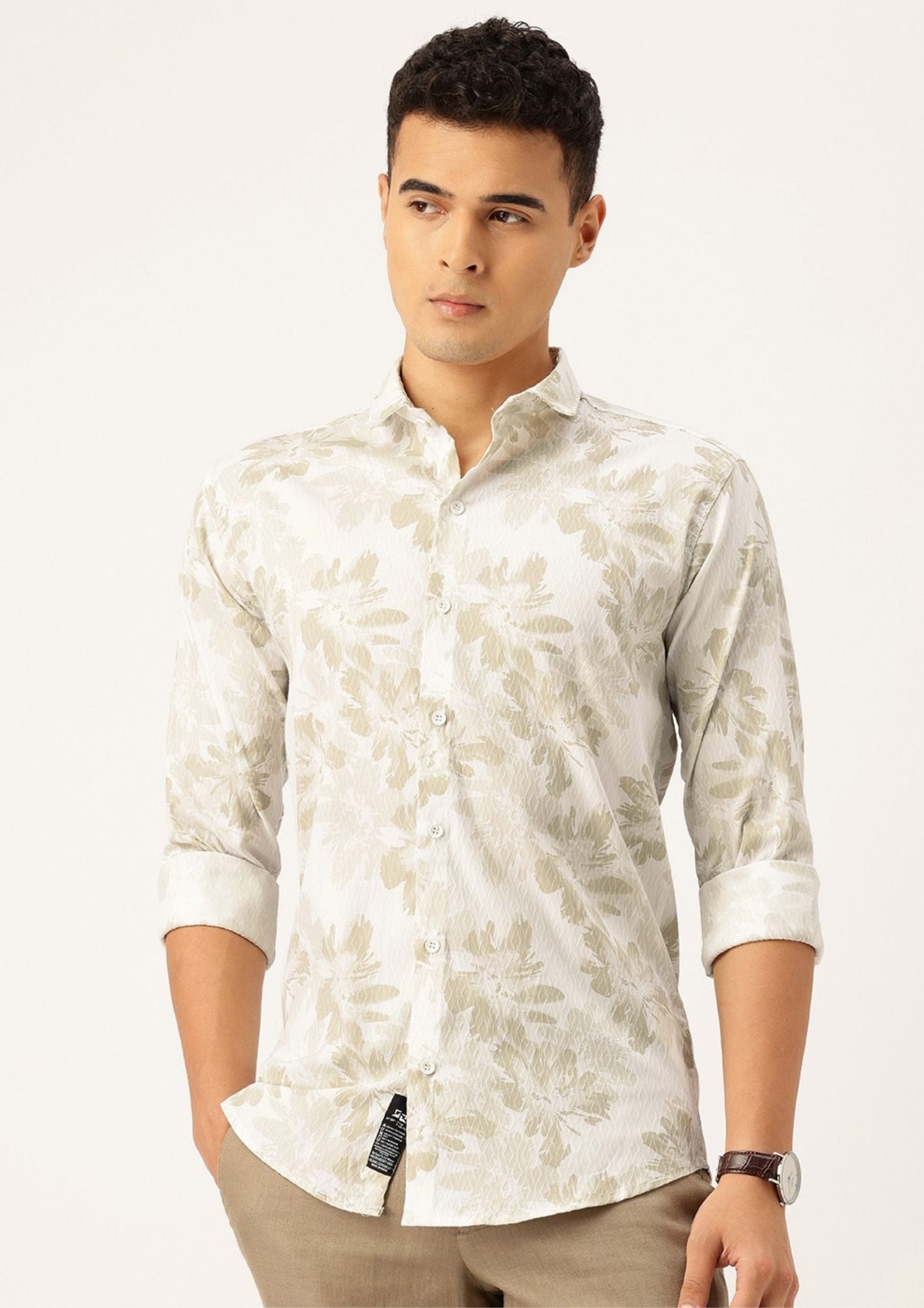 FIFTY TWO Men's Signature Button-Down Shirt – Impeccable Tailoring & Sharp Aesthetics