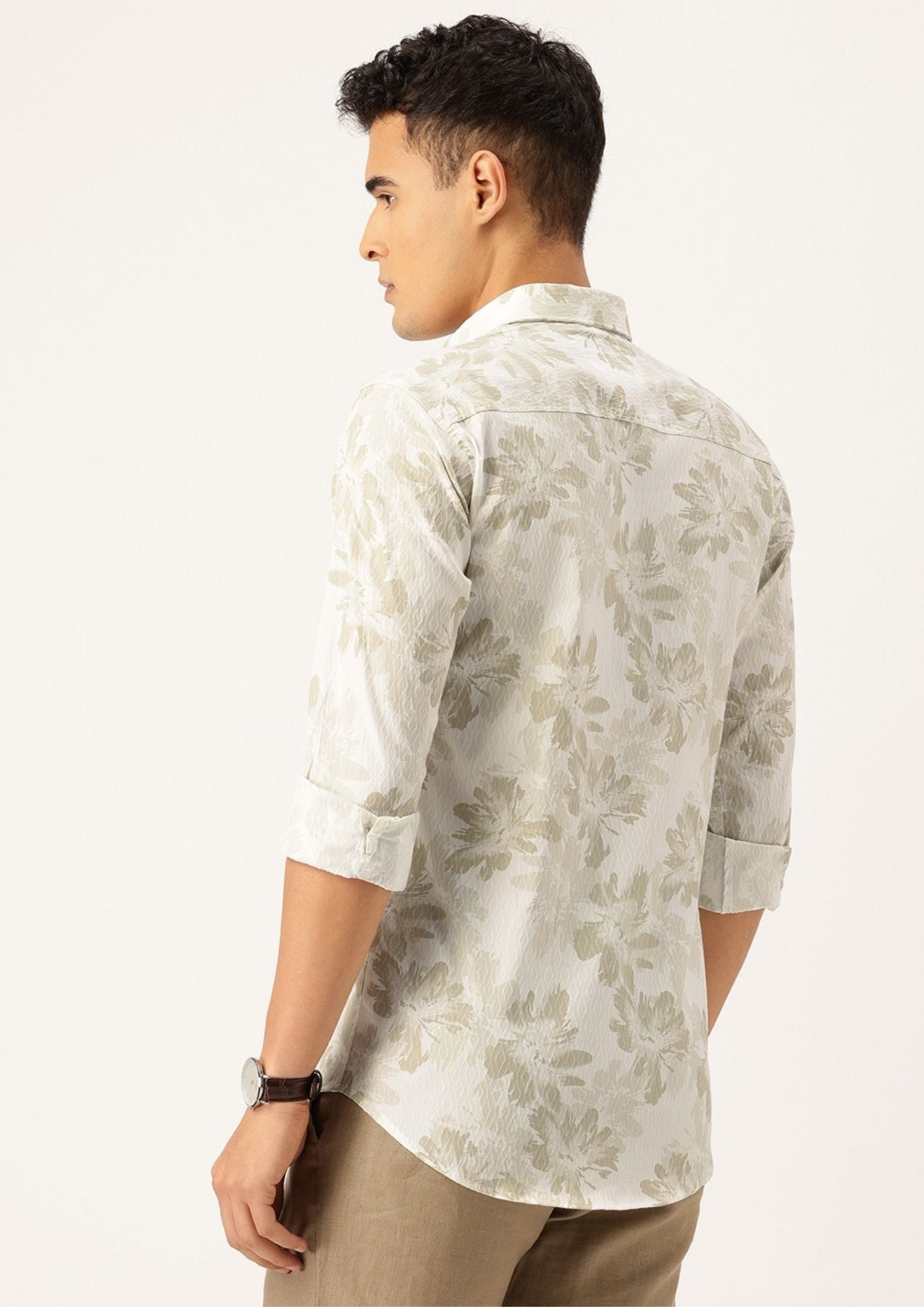 FIFTY TWO Men's Signature Button-Down Shirt – Impeccable Tailoring & Sharp Aesthetics