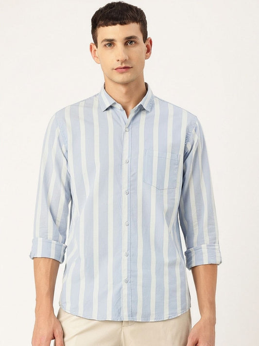 FIFTY TWO Men's Signature Button-Down Shirt – Impeccable Tailoring & Sharp Aesthetics
