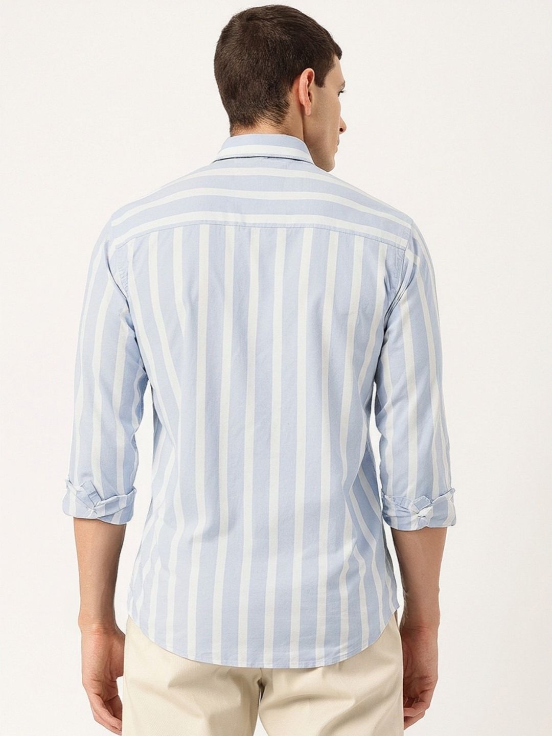 FIFTY TWO Men's Signature Button-Down Shirt – Impeccable Tailoring & Sharp Aesthetics