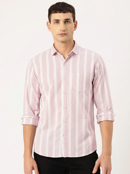 FIFTY TWO Men's Signature Button-Down Shirt – Impeccable Tailoring & Sharp Aesthetics