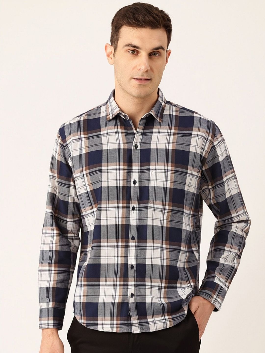 FIFTY TWO Men's Signature Button-Down Shirt – Impeccable Tailoring & Sharp Aesthetics