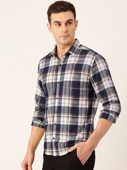 FIFTY TWO Men's Signature Button-Down Shirt – Impeccable Tailoring & Sharp Aesthetics