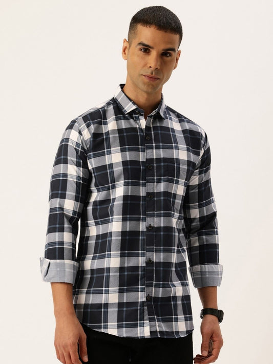FIFTY TWO Men's Signature Button-Down Shirt – Impeccable Tailoring & Sharp Aesthetics