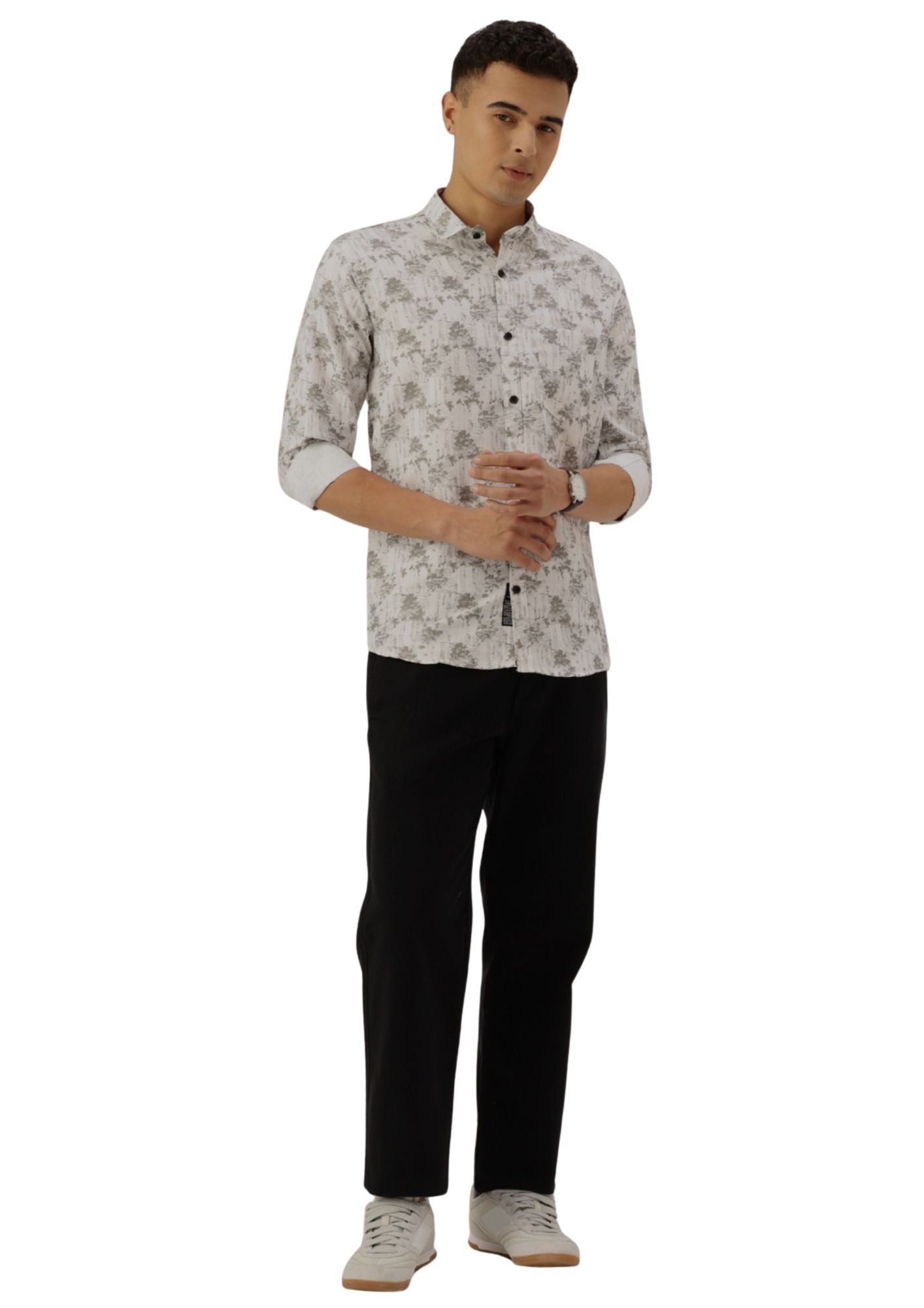 FIFTY TWO Men's Signature Button-Down Shirt – Impeccable Tailoring & Sharp Aesthetics