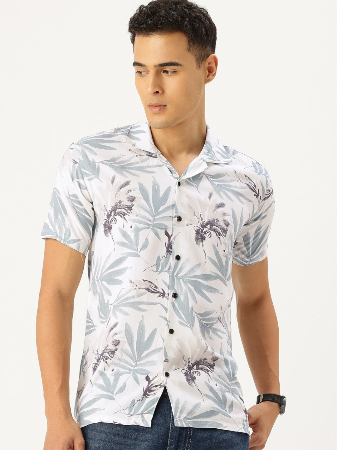 FIFTY TWO Men's Signature Button-Down Shirt – Impeccable Tailoring & Sharp Aesthetics