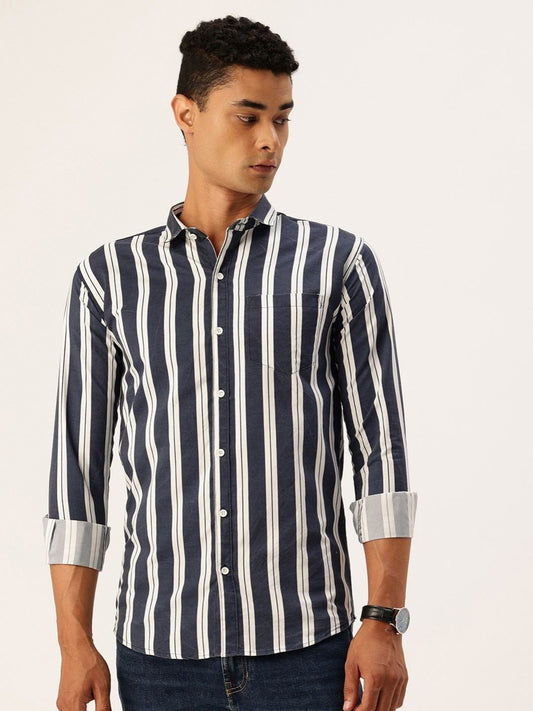 FIFTY TWO Men's Signature Button-Down Shirt – Impeccable Tailoring & Sharp Aesthetics