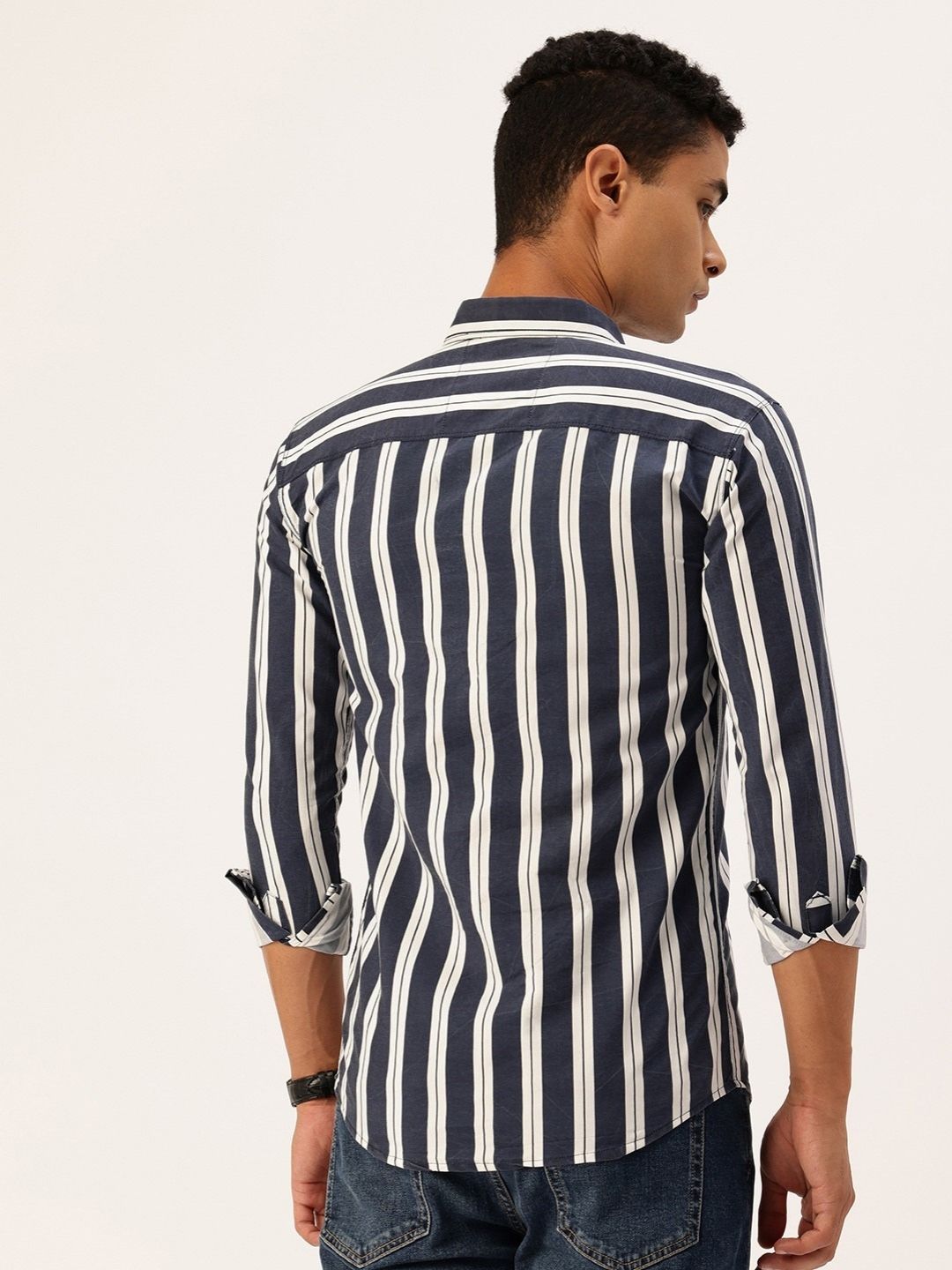 FIFTY TWO Men's Signature Button-Down Shirt – Impeccable Tailoring & Sharp Aesthetics