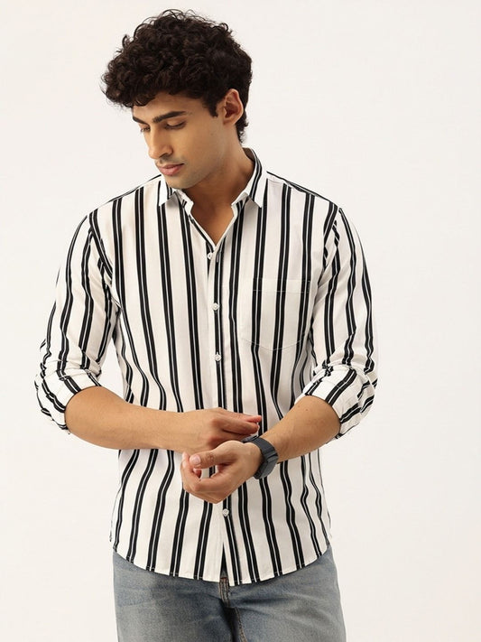 FIFTY TWO Men's Signature Button-Down Shirt – Impeccable Tailoring & Sharp Aesthetics